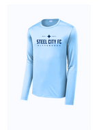 SCFC - Long Sleeve Shirt - Yellow Text Logo - UPF 50