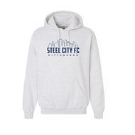 Ash Grey Hoodie with SCFC SKYLINE Logo