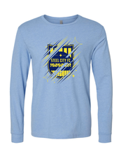 Load image into Gallery viewer, NEW!!! Steel City FC Soft CVC Starstrike Long Sleeve T-shirt