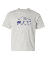 Ash Gray 'SCFC' Skyline T-Shirt
