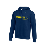 SCFC - Navy Nike Hoodie with SCFC Text Logo