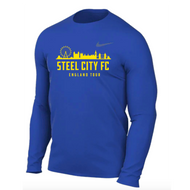 2026 England Trip - Nike Royal Blue Long Sleeve T-Shirt