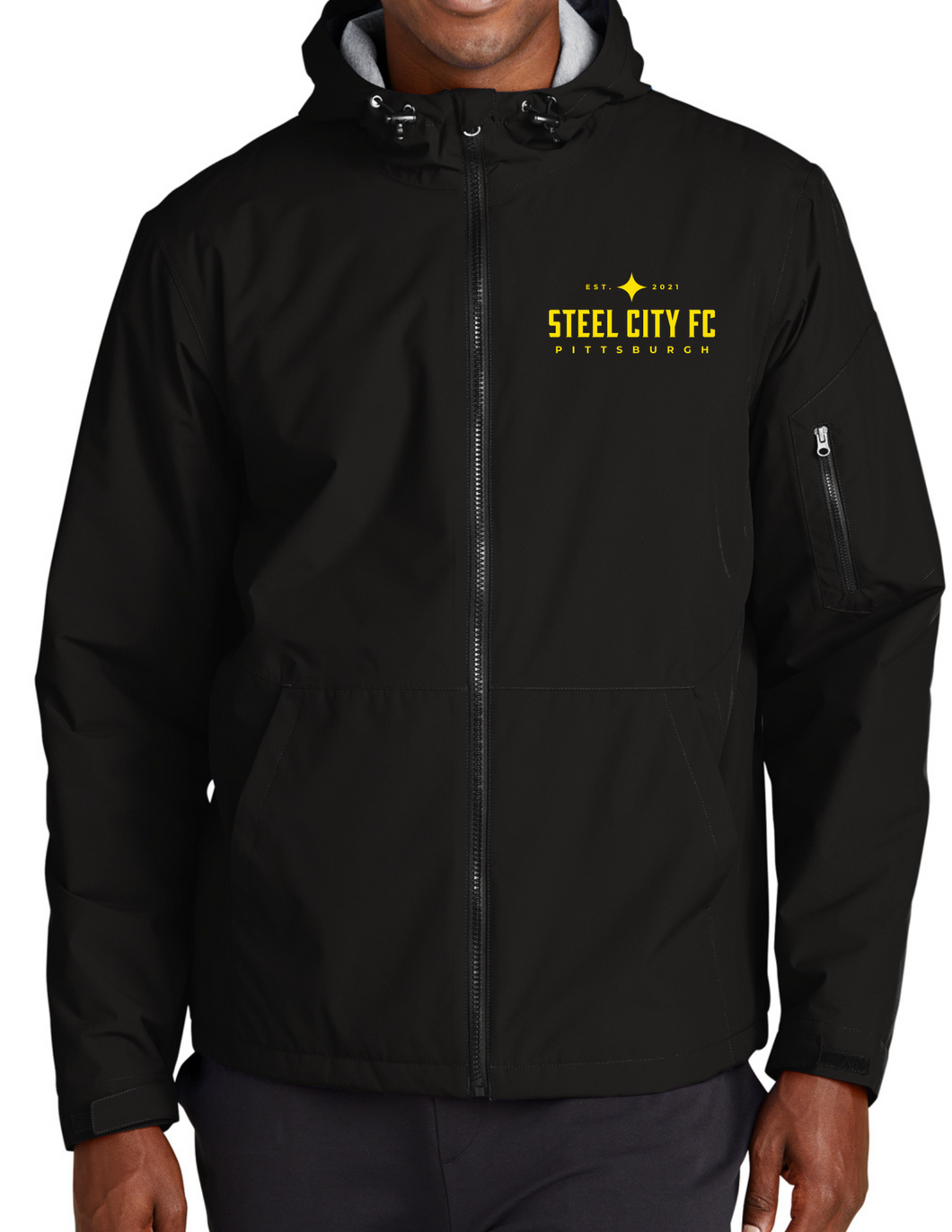 NEW!!!  NEW!!! AVAILABLE FOR PRE-ORDER - SCFC - Sport-Tek® Waterproof Insulated Jacket