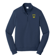 NEW!!! - SCFC - 1/4 Zip Pull over - Navy with Shield Logo