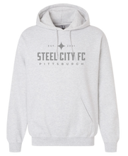 Load image into Gallery viewer, Ash Grey Hoodie with SCFC Text logo