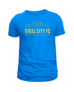 Royal Blue 'SCFC' Skyline T-Shirt