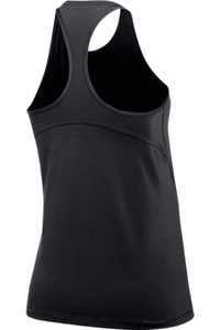 SCFC - Nike Pro All Over Mesh Tank - Black with Yellow Text