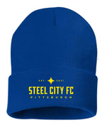 New Steel City FC - Royal Blue Winter Beanie Hat