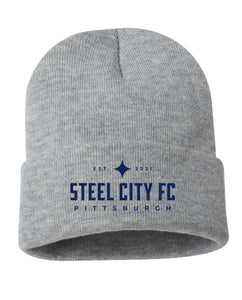New Steel City FC - Grey Winter Beanie Hat