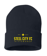 New Steel City FC - Navy Winter Beanie Hat