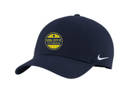 SCFC Navy Blue - Nike Baseball Hat with Embroidered Patch Logo - Navy Blue