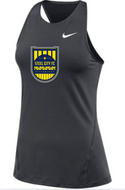 SCFC - Nike Pro All Over Mesh Tank - Dark Grey with Shield Logo