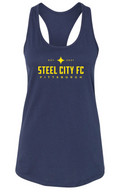 SCFC - Navy Tank with Yellow Text Logo