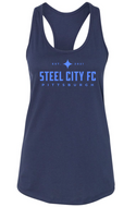 SCFC - Navy Tank with Light Blue Text Logo