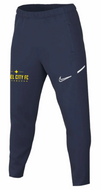 Optional Piece - SCFC - Nike DF Academy 25 KPZ Pant - Navy with embroidered logo.