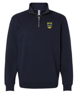 NEW!  SCFC 1/4 Zip - Left Chest Shield Logo - Navy