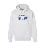 Ash Grey Hoodie with SCFC CURVE Logo