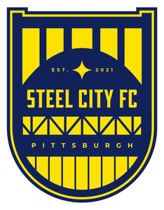 Steel City FC Shield logo Sticker