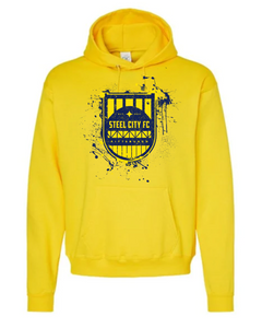 NEW!!! - SCFC - Yellow Hoodie with Graffiti Logo