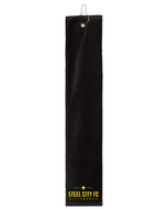 SCFC Black Golf Towel