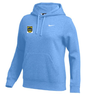 SCFC Valor Blue Nike Hoodie with SCFC Logo